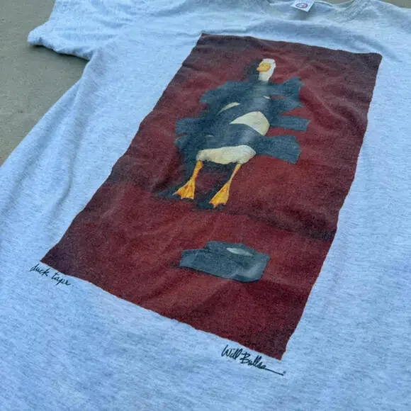 90s Will Bullas Duck Tape Art Tee